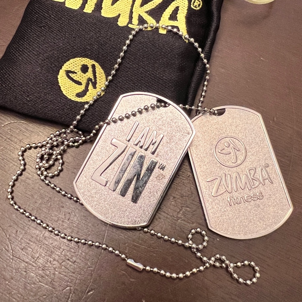 I am a ZIN dog tags.